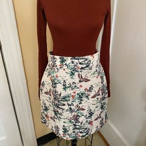 H&M Oriental Inspired Mini Skirt